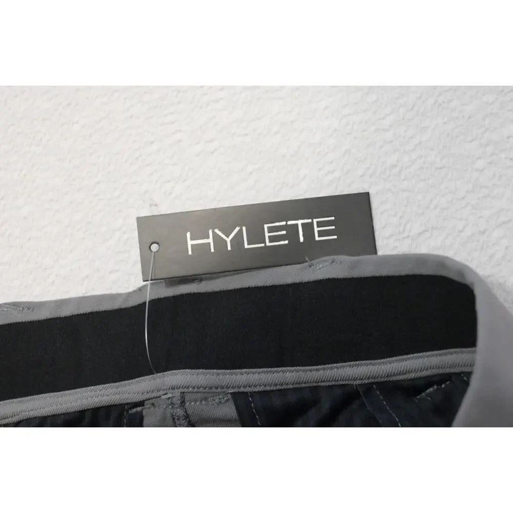 Hylete Athletic Golf Pants Wicking Performance Gray Flat Mens‎ Size 30 x 30 NWT